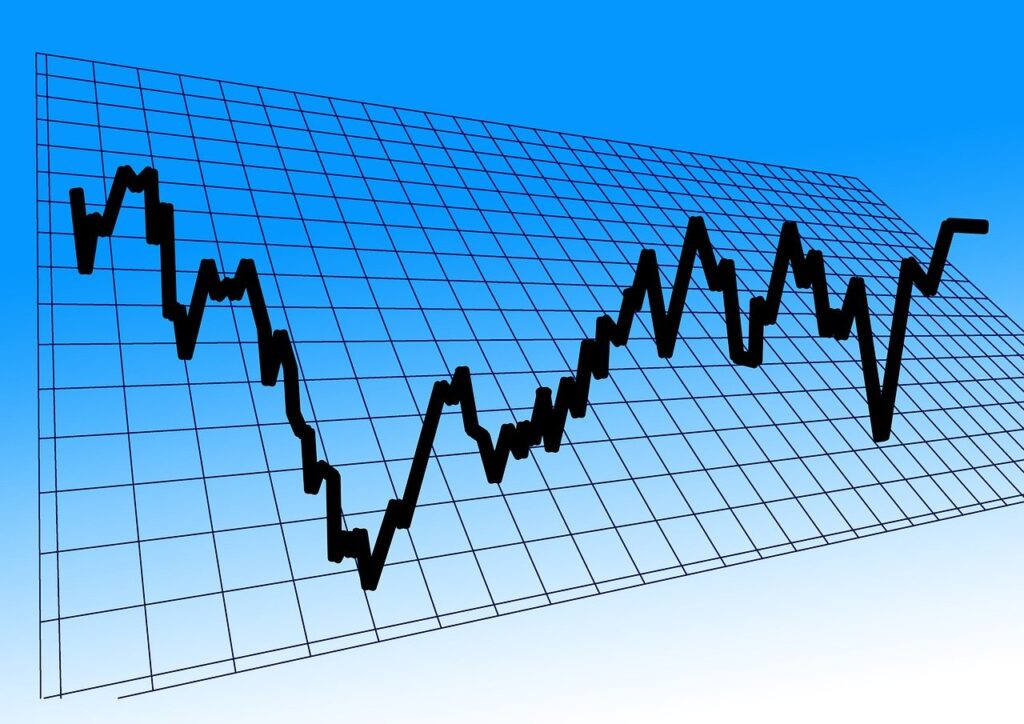 Stock exchange trading floor with active traders, symbolizing financial growth, market dynamics, and investment strategies in scaling businesses.